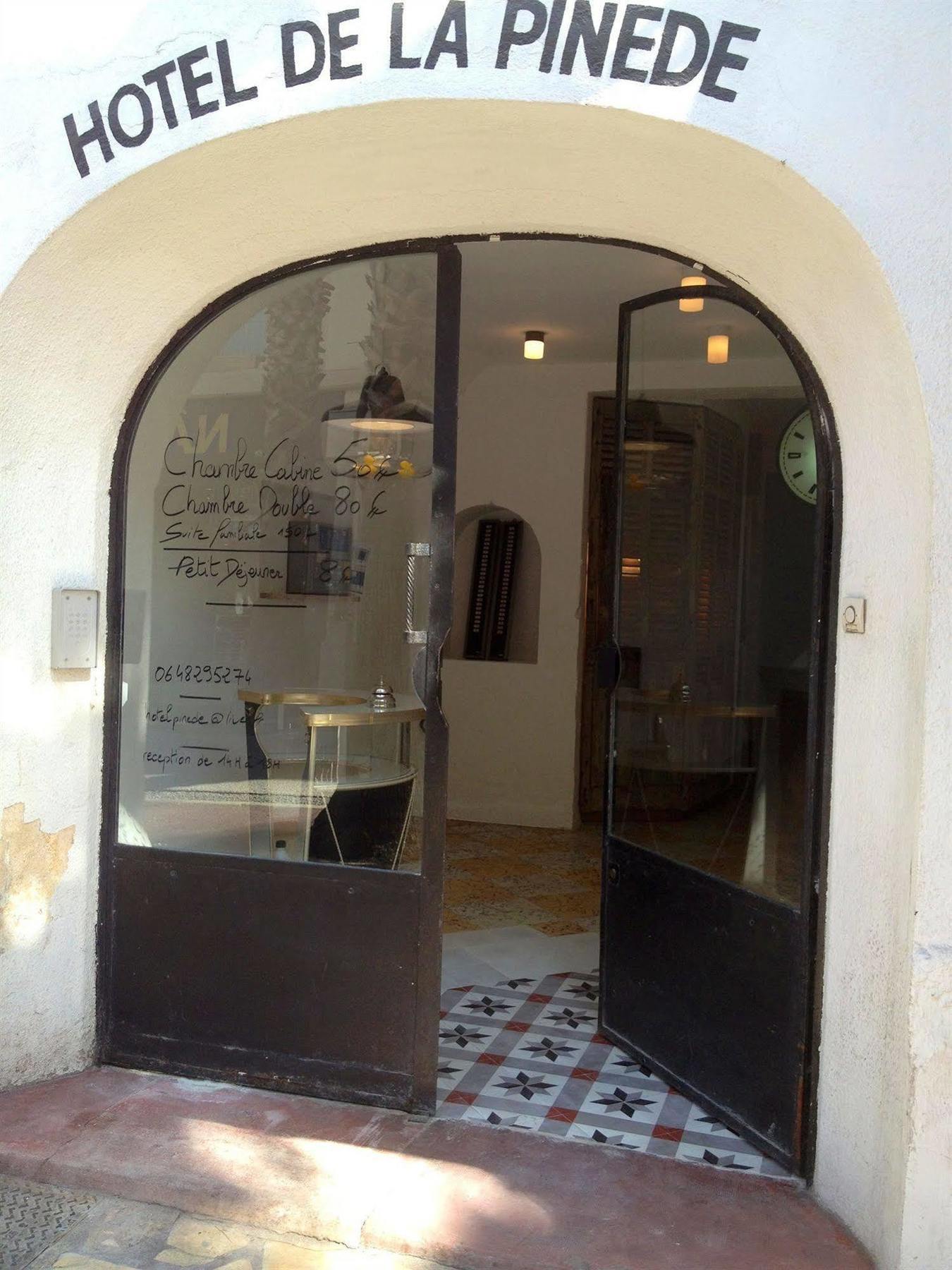 Hotel De La Pinede Juan-les-Pins Exterior foto